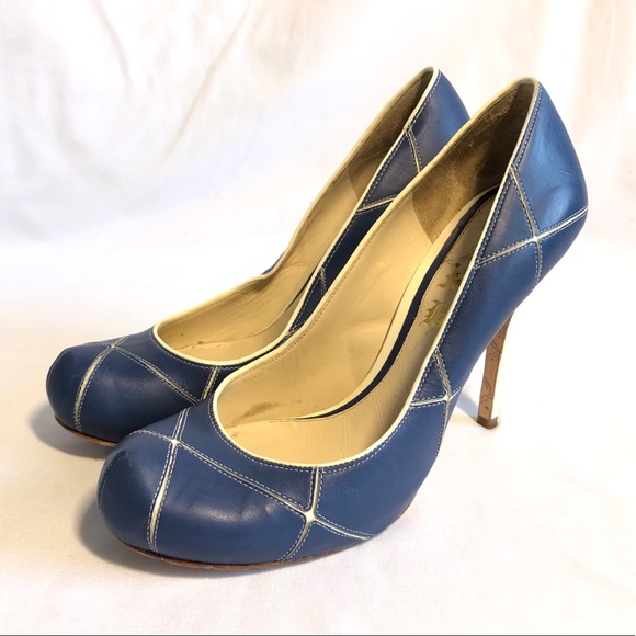 L.A.M.B. Round Toe Quilted Pumps - Picture 3 of 10